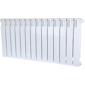 Радиатор биметаллический STOUT SPACE 500 - 14 секций с нижним подключением