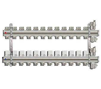 Коллекторные группы без расходомера, 12 выходов