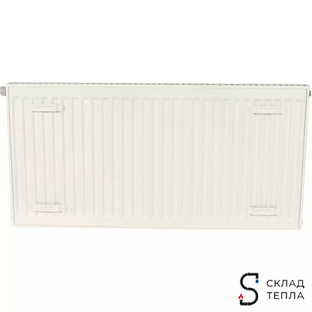 Радиатор стальной KERMI FTV 12 - высота 500 мм, длина 800 мм с нижним подключением. Вид 4.