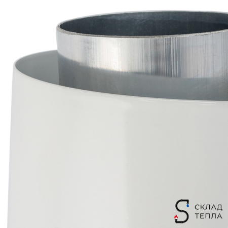 Труба для коаксиального дымохода STOUT D60/100 мм, длина 250 мм. Вид 5.