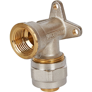 Водорозетка STOUT - 20 x 1/2' (винтовая, для металлопластиковых труб)