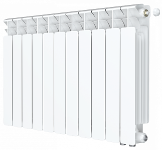 Радиатор биметаллический Rifar Base Ventil 500 - 11 секций (подключение нижнее справа) Радиатор биметаллический Rifar Base Ventil 500 - 11 секций (подключение нижнее справа)