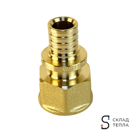 Муфта с внутренней резьбой VALFEX - 20 х 1/2" (для труб из сшитого полиэтилена. 4шт). Вид 8.