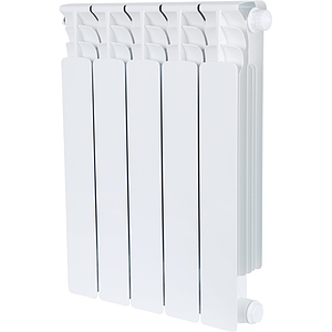 Радиатор биметаллический STOUT SPACE 500 - 5 секций с нижним подключением