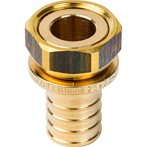 Переход на накидную гайку Rommer - 25 x 3/4' (комплект с гильзой, 2шт)