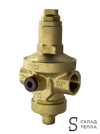 Редуктор давления мембранный Zeissler - 1/2" (ВР/ВР, PN25). Вид 2.