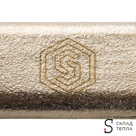 Узел нижнего подключения угловой STOUT - 3/4" (для двухтрубной системы). Вид 11.