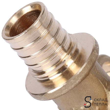 Водорозетка удлиненная STOUT - 16 x 1/2" (для труб из сшитого полиэтилена). Вид 7.