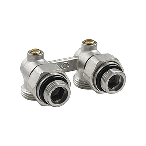 Узел нижнего подключения угловой Valfex 3/4' х 1/2' (2шт.)