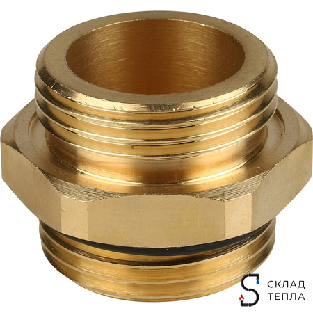 Насосно-смесительный узел STOUT - 1" (с термостатическим клапаном 20-43°C и насосом)*. Вид 17.