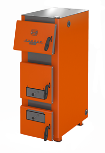 Котел твердотопливный Теплодар Куппер ПРО - 42 кВт (со встроенным ТЭНом 9 кВт)