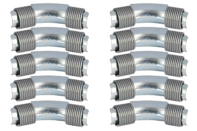 Фиксатор поворота на 45° с кольцами 16 мм TIM (комплект 10шт.)