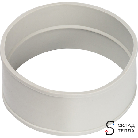 Труба для коаксиального дымохода STOUT D60/100 мм, длина 500 мм. Вид 5.