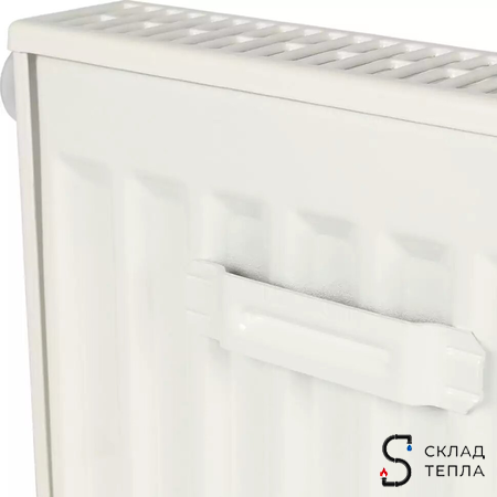 Радиатор стальной KERMI FTV 12 - высота 300 мм, длина 700 мм с нижним подключением. Вид 10.