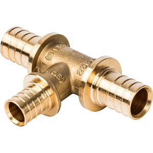 Тройник переходной STOUT - 25 x 20 x 25 (для труб из сшитого полиэтилена)