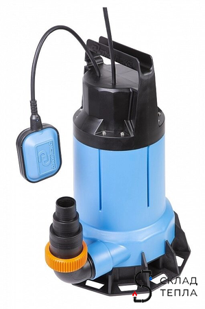 Насос дренажный ДЖИЛЕКС Дренажник 550/14 (2000 Вт, Qmax 550 л/мин, Hmax 14 м, 1x220В, кабель 10 м). Вид 3.