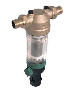 Фильтр с обратной промывкой 1' (для холодной воды, 2 манометра)