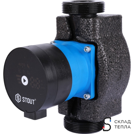 Насос циркуляционный Stout mini pro 32-60. Вид 9.