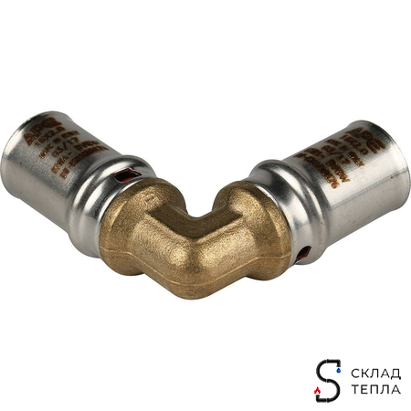 Отвод 90° STOUT - 16 (прессовой, для металлопластиковых труб). Вид 4.