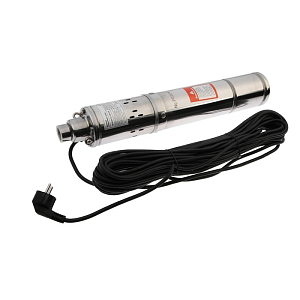 Насос винтовой TIM AM-QGD3,5/1,2-50-0,37 (0,37 кВт, Qmax 31,7 л/мин, Hmax 95м, кабель 20м)