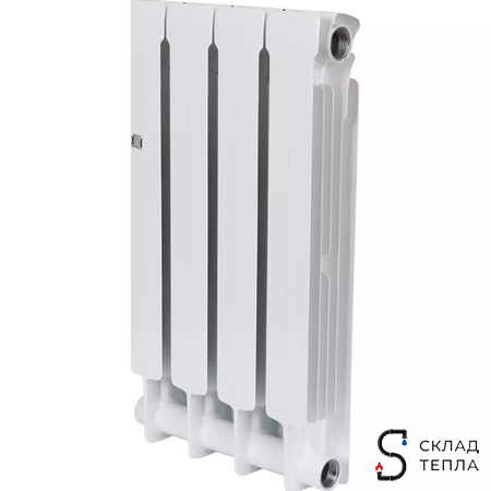 Радиатор биметаллический Rifar Alp 500 - 4 секции. Вид 2.