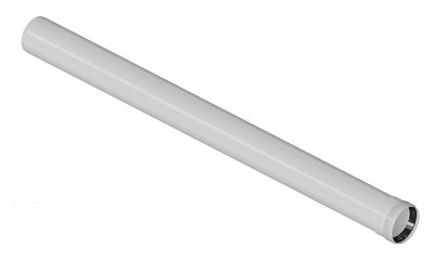 Труба для дымохода Rommer 2000 мм конденсационный Ø80