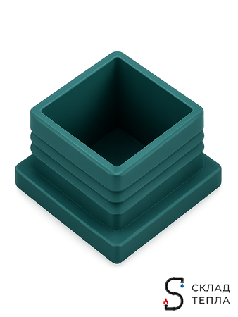 Заглушка для профиля 30х20 Zeissler. Вид 1.