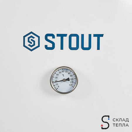 Водонагреватель косвенного нагрева STOUT OptiBase - 200л. Вид 6.