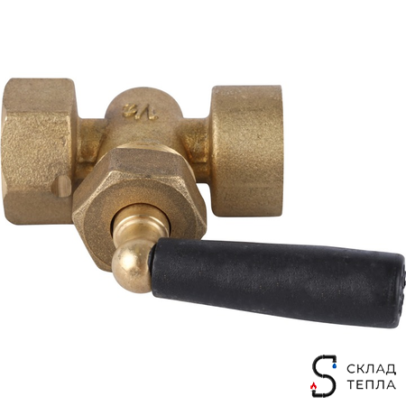 Кран для манометра STOUT - 1/2". Вид 5.