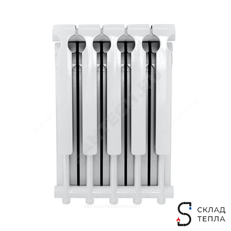 Радиатор алюминиевый Ogint Delta Plus 500 7 секций. Вид 6.