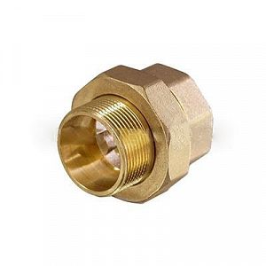 Соединение быстроразъемное (американка) латунное TIM - 1' (НР/ВР, 1шт)