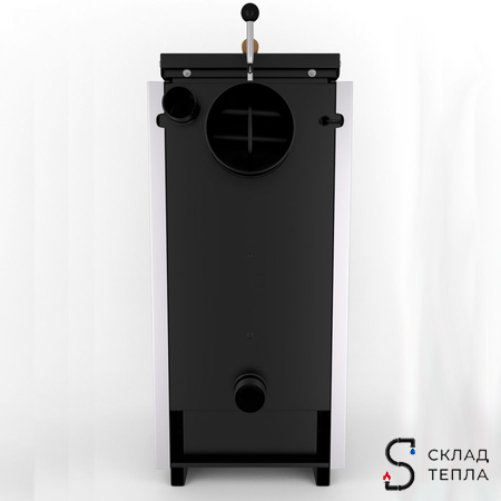 Котел тведотопливный Лемакс Форвард - 16 кВт (стальной). Вид 4.