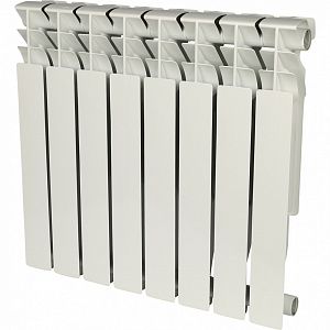 Радиатор алюминиевый ROMMER Plus 500 - 8 секций
