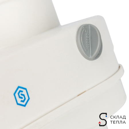 STOUT Элемент дымохода DN80/80 адаптер для подкл. разд. труб (совместимый Bosch (фланец ) PP-Ryton. Вид 7.