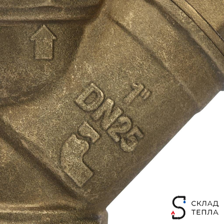Фильтр грубой очистки STOUT - 1" (ВР/ВР, сетка 500 мкр.). Вид 7.