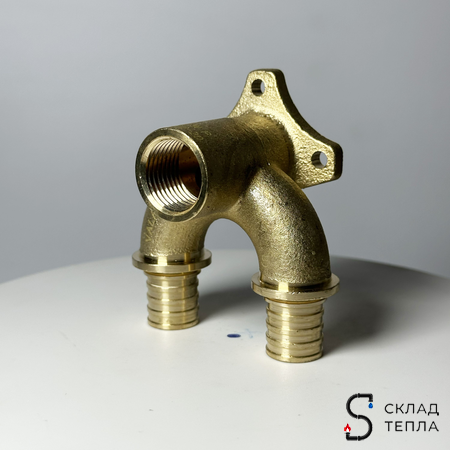 Водорозетка проходная VALFEX - 16 x 1/2" (для труб из сшитого полиэтилена). Вид 9.