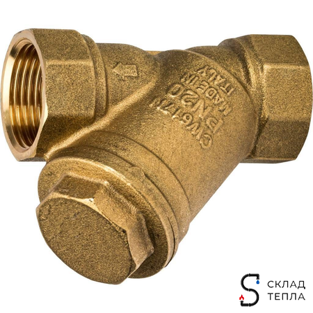 Фильтр грубой очистки STOUT - 3/4" (ВР/ВР, сетка 500 мкр.). Вид 5.