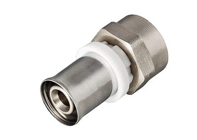 Пресс-муфта с внутренней резьбой TIM - 20 x 1/2' (для металлопластиковых труб) 1шт