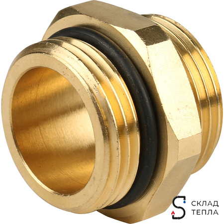 Насосно-смесительный узел STOUT - 1" (с термостатическим клапаном 20-43°C и насосом)*. Вид 20.