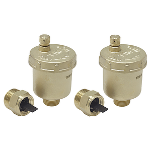 Комплект из двух автоматических воздухоотводчиков TIM - 1/2' BL5814