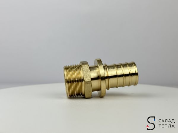 Переход на наружную резьбу TIM - 25 x 3/4" (комплект с гильзой, 4 шт). Вид 15.