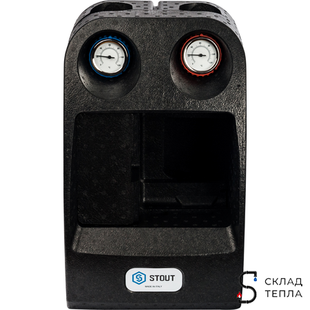 Насосная группа STOUT - 1"1/4 (с 3-х ходовым приводным смесителем, без насоса, 39 kW DT10°C). Вид 5.