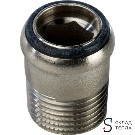 Клапан термостатический прямой STOUT - 1/2" (PN10, Tmax - 120°С). Вид 9.