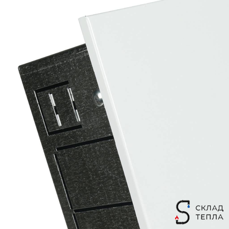 Шкаф распределительный встроенный STOUT - (ШРВ1) 4-5 выхода 670x125x496. Вид 8.