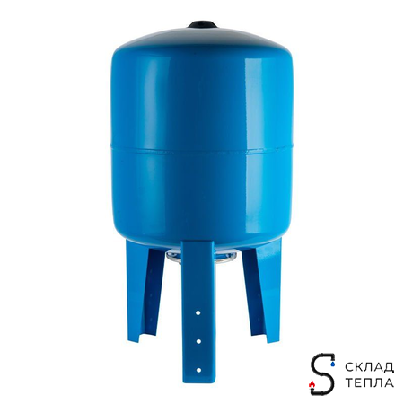 Гидроаккумулятор Aквабрайт-100 л. вертикальный. Вид 1.