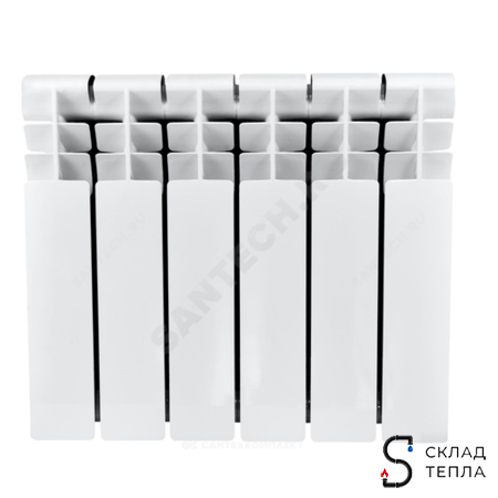 Радиатор алюминиевый Ogint Delta Plus 350 12 секций. Вид 4.