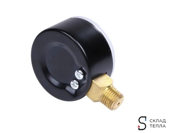 Манометр радиального подключения 1/4" - 6 бар. Вид 4.