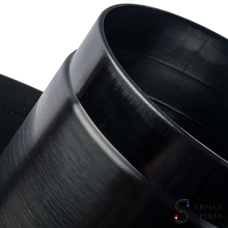 Проход через горизонтальную кровлю для коаксиальных дымоходов STOUT D60/100, D80/100, D80/125 мм.. Вид 3.