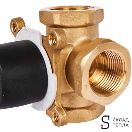 Клапан смесительный трехходовой STOUT - 1". Вид 9.