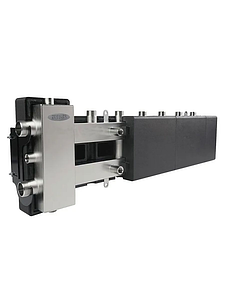 Коллектор котельной разводки 3+1 Zeissler 1 1/4' х 1' (с гидрострелкой, нерж. сталь)